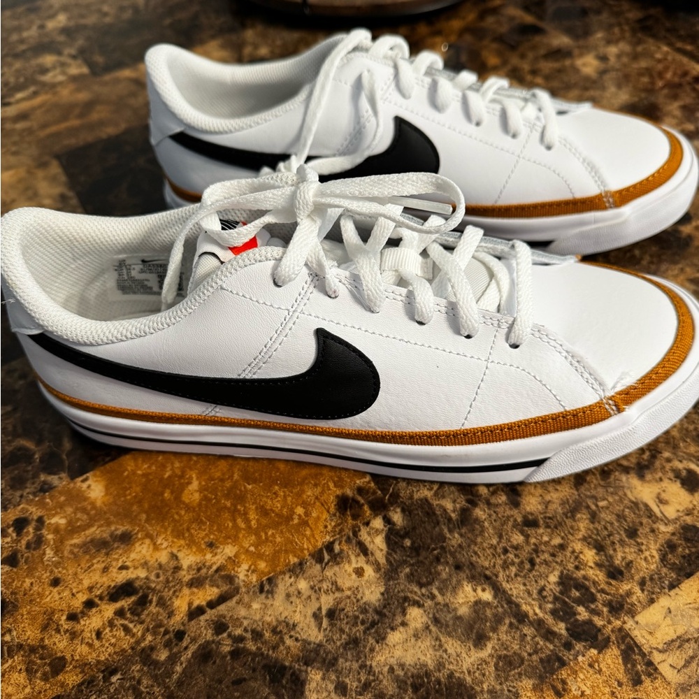 White and Black Nike